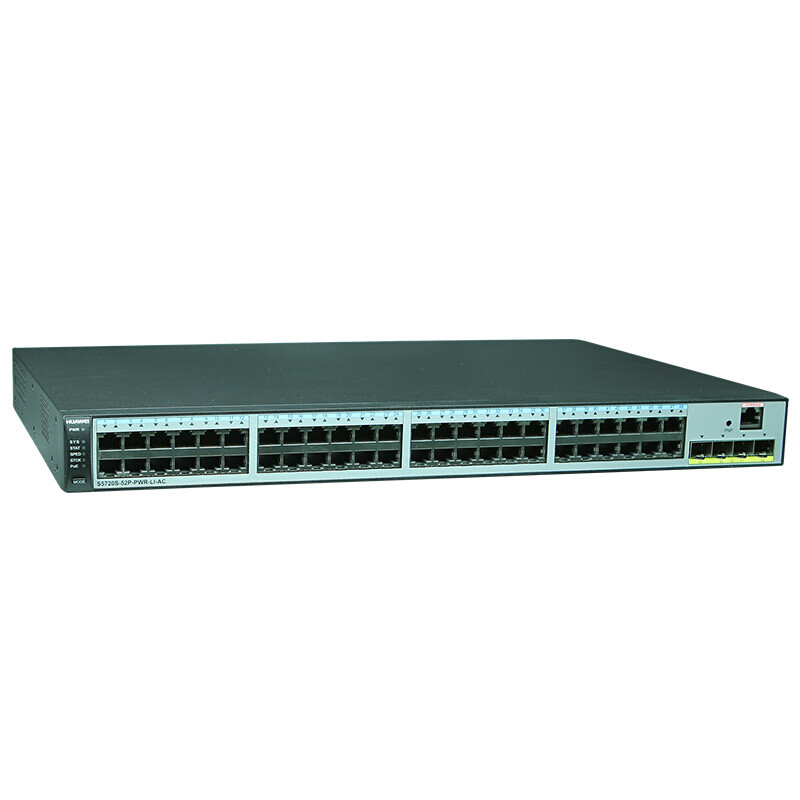 華為S5720S-52P-PWR-LI-AC 下一代精簡(jiǎn)型企業(yè)級(jí)千兆交換機(jī)的卓越之選